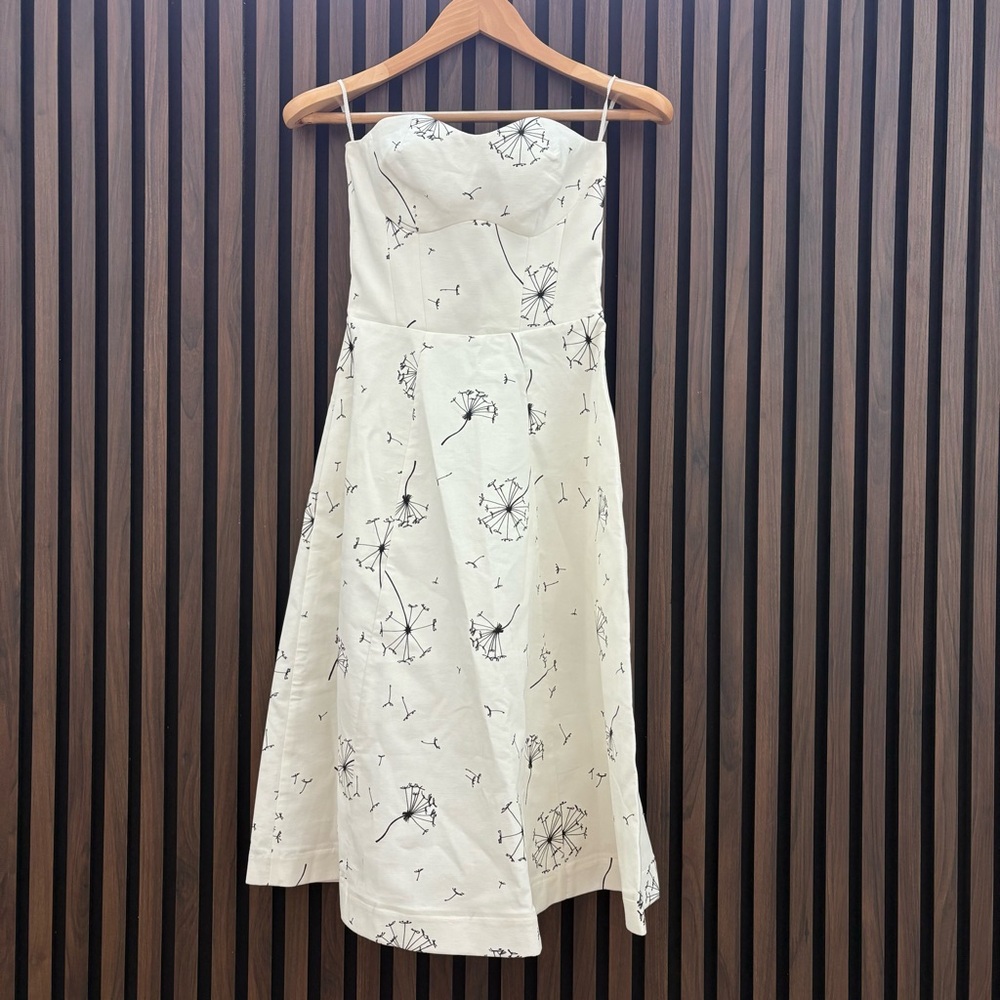 🌼 Vika Gazinskaya x & Other Stories “Dandelion” Strapless Dress - 2014 - Picture 2 of 9